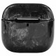Husa fibra de carbon SILKASE pentru AirPods 4, aramid kevlar, negru forged lucios (SILKASE, 4) by www.silkase.ro Husa fibra de carbon SILKASE pentru AirPods 4, aramid kevlar, negru forged lucios (4, H2767) by www.silkase.ro