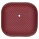 Husa fibra de carbon SILKASE pentru AirPods 4, aramid kevlar, rosu mat (SILKASE, 4) by www.silkase.ro Husa fibra de carbon SILKASE pentru AirPods 4, aramid kevlar, rosu mat (4, H2772) by www.silkase.ro
