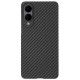 Husa fibra de carbon SILKASE pentru Samsung S25 Edge, aramid kevlar, negru mat (SILKASE, S25 Edge) by www.silkase.ro Husa fibra de carbon SILKASE pentru Samsung S25 Edge, aramid kevlar, negru mat (S25 Edge, H2778) by www.silkase.ro