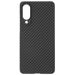 Husa fibra de carbon SILKASE pentru Samsung S25 Edge, aramid kevlar, negru mat