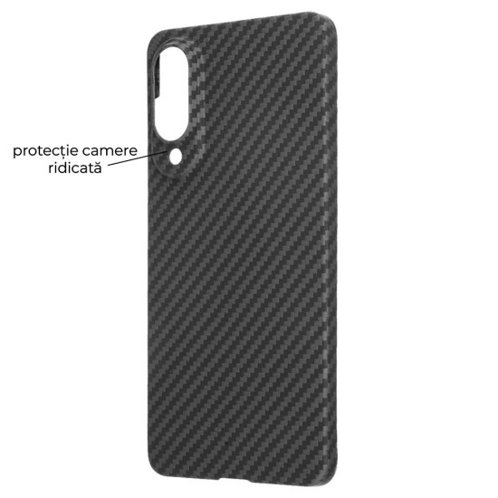 Husa fibra de carbon SILKASE pentru Samsung S25 Edge, aramid kevlar, negru mat (SILKASE, S25 Edge) by www.silkase.ro Husa fibra de carbon SILKASE pentru Samsung S25 Edge, aramid kevlar, negru mat (S25 Edge, H2778) by www.silkase.ro