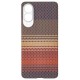 Husa fibra de carbon MagSafe SILKASE pentru Samsung S25 Edge, aramid kevlar, metal camera, sunset (S25 Edge, H2779) by www.silkase.ro