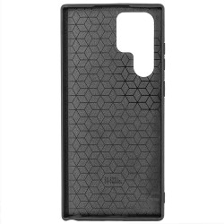 Husa SILKASE pentru Samsung Galaxy S22 Ultra, cauciuc/aluminiu, culoare negru, design 8 Husa SILKASE pentru Samsung Galaxy S22 Ultra, cauciuc/aluminiu, culoare negru, design 8