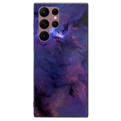 Husa SILKASE pentru Samsung Galaxy S22 Ultra, cauciuc/aluminiu, culoare negru, design 1