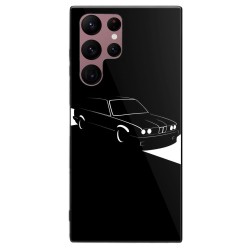 Husa SILKASE pentru Samsung Galaxy S22 Ultra, cauciuc/aluminiu, culoare negru, design 16