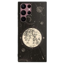 Husa SILKASE pentru Samsung Galaxy S22 Ultra, cauciuc/aluminiu, culoare negru, design 22