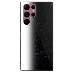 Husa SILKASE pentru Samsung Galaxy S22 Ultra, cauciuc/aluminiu, culoare negru, design 24