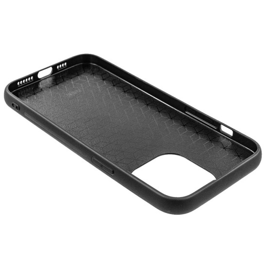 Husa SILKASE pentru Apple iPhone 14 Pro, cauciuc/aluminiu, culoare negru, design 2 (iPhone 14 Pro, H1612) by www.silkase.ro