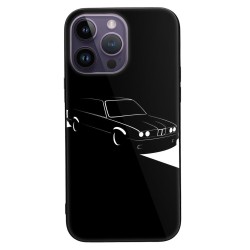 Husa SILKASE pentru Apple iPhone 14 Pro, cauciuc/aluminiu, culoare negru, design 16