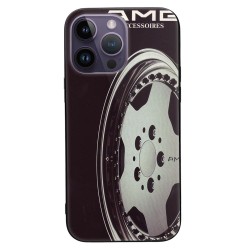 Husa SILKASE pentru Apple iPhone 14 Pro, cauciuc/aluminiu, culoare negru, design 20
