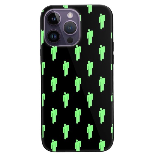 Husa SILKASE pentru Apple iPhone 14 Pro, cauciuc/aluminiu, culoare negru, design 6 (iPhone 14 Pro, H1616) by www.silkase.ro