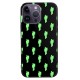 Husa SILKASE pentru Apple iPhone 14 Pro, cauciuc/aluminiu, culoare negru, design 6 (iPhone 14 Pro, H1616) by www.silkase.ro