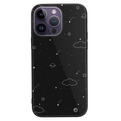 Husa SILKASE pentru Apple iPhone 14 Pro, cauciuc/aluminiu, culoare negru, design 7