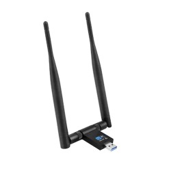 Receiver Wifi 300 Mbps SILKASE, dual band, port USB 3.0, culoare negru
