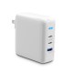 Incarcator 60W multi port SILKASE pentru Telefon/ Tableta/ MacBook, 2 x Type-C 60W PD, 1 x USB QC 3.0, culoare alba (SILKASE, Incarcatoare) by www.silkase.ro Incarcator 60W multi port SILKASE pentru Telefon/ Tableta/ MacBook, 2 x Type-C 60W PD, 1 x USB QC 3.0, culoare alba (Incarcatoare, L0070) by www.silkase.ro