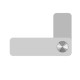 Suport Telefon magnetic la laptop, metalic, culoare gri (Suporturi, L0090) by www.silkase.ro