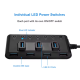 Switch SILKASE, individual multiporturi de mare viteză 3.0 5 Gbps Adaptor USB Splitter 7 porturi Hub 7 în 1 USB (Hub uri, L0098) by www.silkase.ro