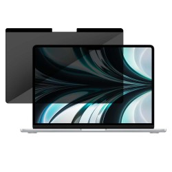 Folie magnetica privacy 360 SILKASE pentru Apple MacBook Air 13 inch (2022 M2), model compatibil A2681, full display, anti-reflexie 