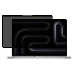 Folie privacy 360 SILKASE pentru Apple MacBook Pro 14 inch (2023), model compatibil A2992 / A2918 / A2779, full display, anti-reflexie 