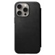 Carcasa Flip Nomad Modern pentru Apple Iphone 15 Pro, piele neagra (Nomad, iPhone 15 Pro) by www.silkase.ro Carcasa Flip Nomad Modern pentru Apple Iphone 15 Pro, piele neagra (iPhone 15 Pro, NM01627685) by www.silkase.ro