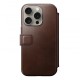 Carcasa Flip Nomad Modern pentru Apple Iphone 15 Pro, piele maro (Nomad, iPhone 15 Pro) by www.silkase.ro Carcasa Flip Nomad Modern pentru Apple Iphone 15 Pro, piele maro (iPhone 15 Pro, NM01628385) by www.silkase.ro