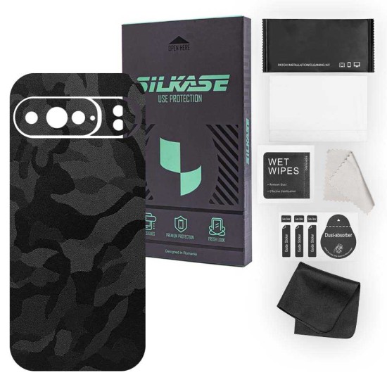 Folie skin SILKASE pentru Google Pixel 9 Pro, protectie spate telefon (SILKASE, Pixel 9 Pro) by www.silkase.ro Folie skin SILKASE pentru Google Pixel 9 Pro, protectie spate telefon (Pixel 9 Pro, S1945) by www.silkase.ro