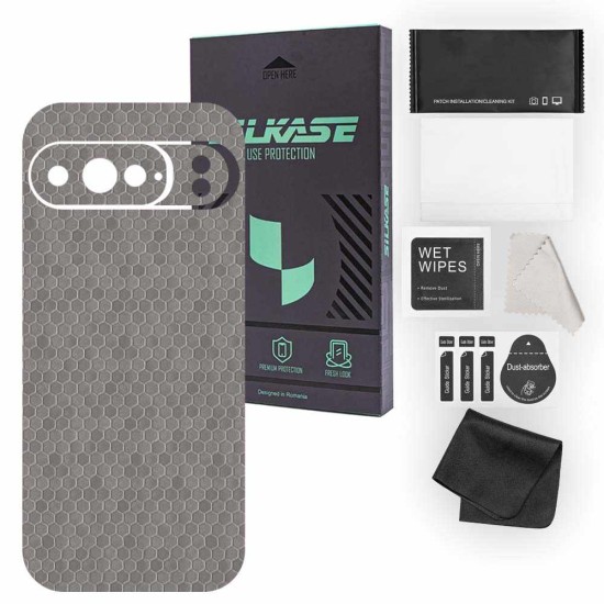 Folie skin SILKASE pentru Google Pixel 9 Pro XL, protectie spate telefon (SILKASE, Pixel 9 Pro XL) by www.silkase.ro Folie skin SILKASE pentru Google Pixel 9 Pro XL, protectie spate telefon (Pixel 9 Pro XL, S1946) by www.silkase.ro