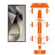Set 2 folii sticla cu sistem de montare Mobile Origin Screen Guard pentru Samsung Galaxy S24 Ultra, transparent (, Folie Sticla Transparenta) by www.silkase.ro Set 2 folii sticla cu sistem de montare Mobile Origin Screen Guard pentru Samsung Galaxy S24 Ultra, transparent (Folie Sticla Transparenta, SGA-GS24U) by www.silkase.ro