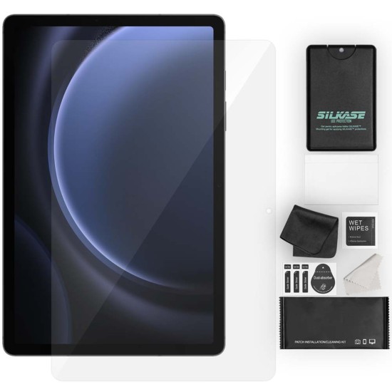 Folie SILKASE Samsung Galaxy Tab S9 FE 10.9", protectie fata, silicon regenerabil (SILKASE, Folie Silicon Tableta) by www.silkase.ro Folie SILKASE Samsung Galaxy Tab S9 FE 10.9", protectie fata, silicon regenerabil (Folie Silicon Tableta, T0255) by www.silkase.ro