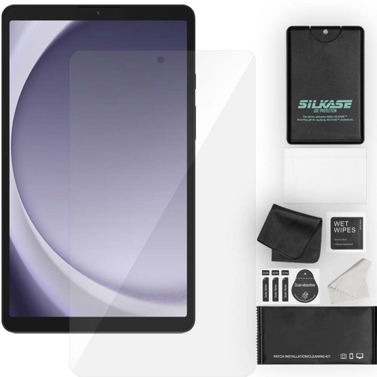 Folie SILKASE Samsung Galaxy Tab A9 8.7", protectie fata, silicon regenerabil (SILKASE, Folie Silicon Tableta) by www.silkase.ro Folie SILKASE Samsung Galaxy Tab A9 8.7", protectie fata, silicon regenerabil (Folie Silicon Tableta, T0256) by www.silkase.ro
