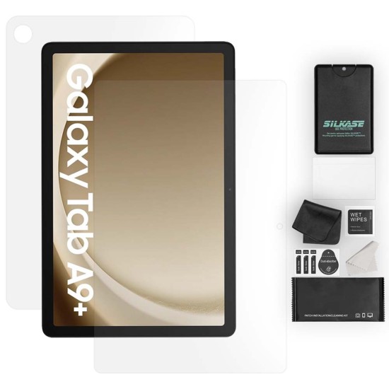 Set 2 folii mate SILKASE Samsung Galaxy Tab A9 Plus 11", protectie tableta, silicon regenerabil (SILKASE, Folie Silicon Tableta Mata) by www.silkase.ro Set 2 folii mate SILKASE Samsung Galaxy Tab A9 Plus 11", protectie tableta, silicon regenerabil (Folie Silicon Tableta Mata, T0274) by www.silkase.ro