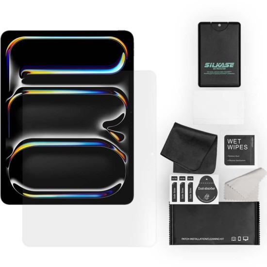 Folie mata SILKASE Apple iPad Pro 11"(2024), protectie fata, silicon (Folie Silicon Tableta Mata, T0292) by www.silkase.ro
