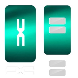 Folie skin, SILKASE, pentru cheie auto Dacia Logan 3, culoare Albastru Inchis Mat Folie skin, SILKASE, pentru cheie auto Dacia Logan 3, culoare Albastru Inchis Mat