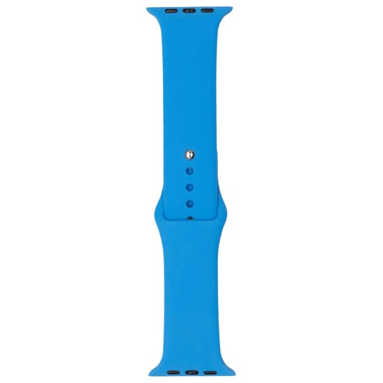 Curea Apple iWatch, SILKASE Liquid silicone, 42/44mm, albastru (SILKASE, Apple) by www.silkase.ro Curea Apple iWatch, SILKASE Liquid silicone, 42/44mm, albastru (Apple, W0066) by www.silkase.ro