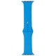 Curea Apple iWatch, SILKASE Liquid silicone, 42/44mm, albastru (SILKASE, Apple) by www.silkase.ro Curea Apple iWatch, SILKASE Liquid silicone, 42/44mm, albastru (Apple, W0066) by www.silkase.ro