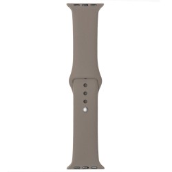 SILKASE Curea Silicon Lichid Apple Watch 42/41/40/38mm (Seria 11/SE), Gri Închis