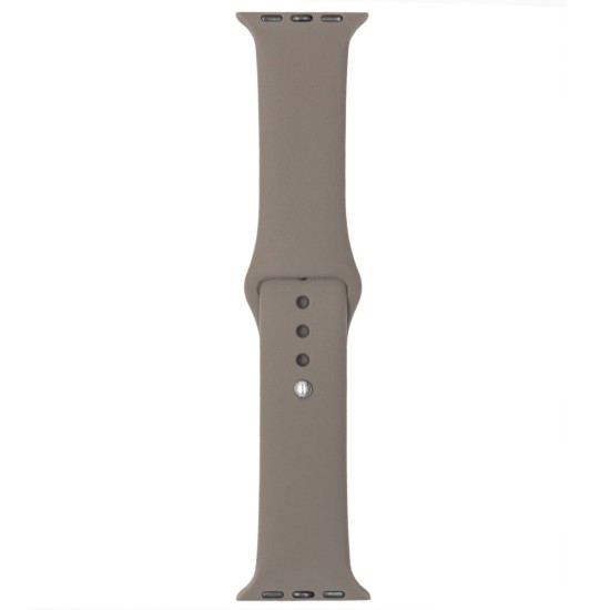 SILKASE Curea Silicon Lichid Apple Watch 42/41/40/38mm (Seria 11/SE), Gri Închis (Apple, W0954) by www.silkase.ro