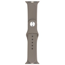 SILKASE Curea Silicon Lichid Apple Watch 42/41/40/38mm (Seria 11/SE), Gri Închis