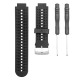 Curea GARMIN Rugged Silicon Lichid Forerunner (15mm), Negru (SmartWatch & Ceas, W1137) by www.silkase.ro
