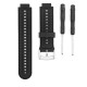 Curea GARMIN Rugged Silicon Lichid Forerunner (15mm), Negru (SmartWatch & Ceas, W1137) by www.silkase.ro