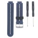 Curea Garmin Forerunner, Rugged Liquid silicone,15mm, albastru/negru (SILKASE, SmartWatch & Ceas) by www.silkase.ro Curea GARMIN Rugged Silicon Lichid Forerunner (15mm), Albastru/Negru (SmartWatch & Ceas, W1141) by www.silkase.ro