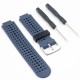 Curea Garmin Forerunner, Rugged Liquid silicone,15mm, albastru/negru (SILKASE, SmartWatch & Ceas) by www.silkase.ro Curea GARMIN Rugged Silicon Lichid Forerunner (15mm), Albastru/Negru (SmartWatch & Ceas, W1141) by www.silkase.ro