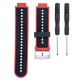 Curea GARMIN Rugged Silicon Lichid Forerunner (15mm), Roșu/Negru (SmartWatch & Ceas, W1143) by www.silkase.ro
