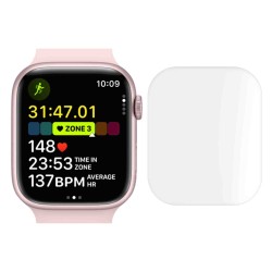SILKASE Set 3 Folii Silicon Regenerabil Full-display Apple Watch 42/41/40/38mm (Seria 11/9/8/SE), Mat