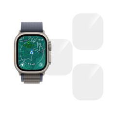 SILKASE Set 3 Folii Silicon Regenerabil Full-display Apple Watch Ultra 3/2/1 (49mm - 1.92 inch), Lucios