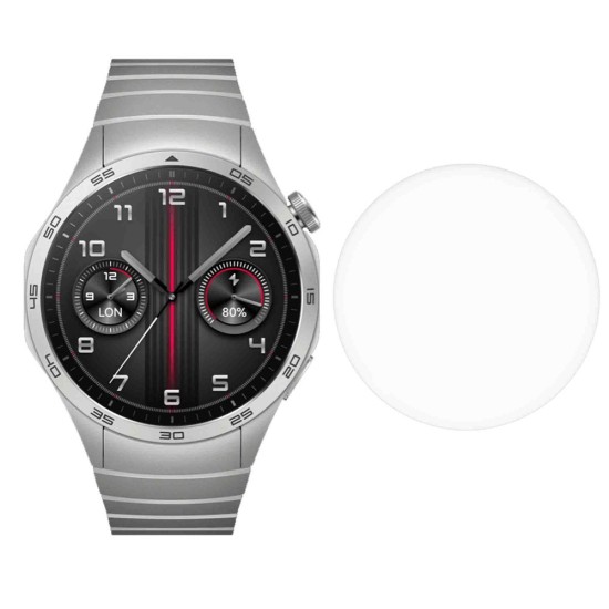 Set 3 folii SILKASE pentru Huawei Watch GT 4 41mm, silicon, regenerabil, Full-display (SILKASE, Folie Silicon Smartwatch) by www.silkase.ro SILKASE Set 3 Folii Silicon Regenerabil Full-display Huawei Watch GT 4 (41mm - 1.32 inch), Lucios (Folie Silicon Smartwatch, W1222) by www.silkase.ro