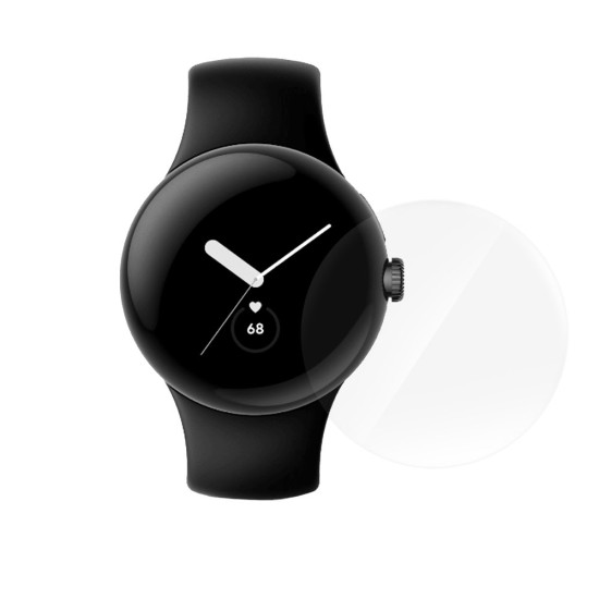 Set 3 folii SILKASE pentru Google Pixel Watch , silicon, regenerabil, Full-display (SILKASE, Folie Silicon Smartwatch) by www.silkase.ro SILKASE Set 3 Folii Silicon Regenerabil Full-display Google Pixel Watch 1 (41mm - 1.2 inch), Lucios (Folie Silicon Smartwatch, W1230) by www.silkase.ro