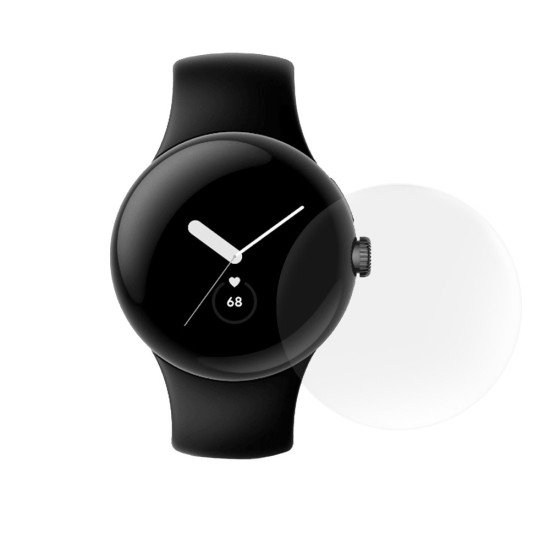 Set 3 folii mate SILKASE pentru Google Pixel Watch , silicon, regenerabil, Full-display (SILKASE, Folie silicon smartwatch mate) by www.silkase.ro SILKASE Set 3 Folii Silicon Regenerabil Full-display Google Pixel Watch 1 (41mm - 1.2 inch), Mat (Folie silicon smartwatch mate, W1231) by www.silkase.ro