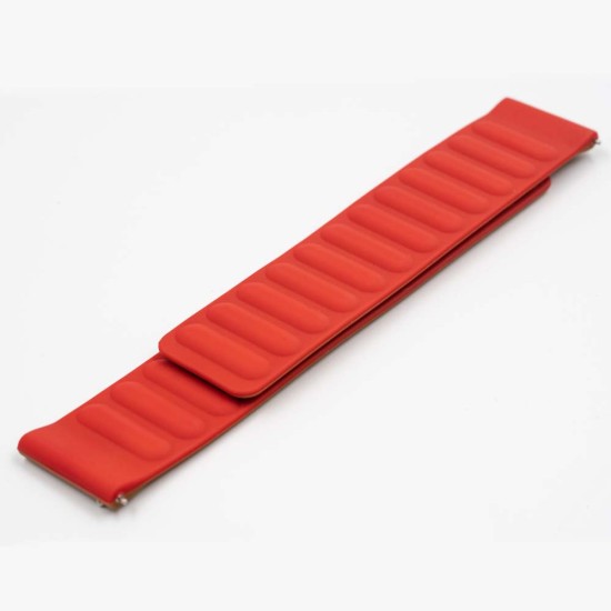 Curea Apple iWatch, SILKASE Magnetic Link, 42/44mm, Rosu (SILKASE, Apple) by www.silkase.ro Curea Apple iWatch, SILKASE Magnetic Link, 42/44mm, Rosu (Apple, W1234) by www.silkase.ro