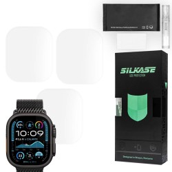 SILKASE Set 3 Folii Silicon Regenerabil Full-display Apple Watch Ultra 3/2/1 (49mm - 1.92 inch), Mat
